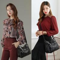 Bolso bandolera para mujer, bolso bandolera con múltiples bolsillos, bolso bandolera de piel sintética suave para mujer - details 1