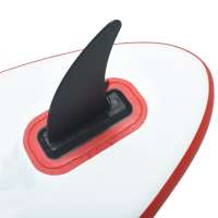 vidaXL Aleta central tabla paddle board plástico negro 18,3x21,2 cm - details 1
