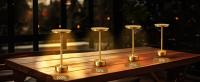 Lámpara de mesa inalámbrica con sensor táctil, recargable, luz nocturna de escritorio, lámpara de lectura LED para decoración de restaurantes, hoteles, bares y dormitorios. - details 2