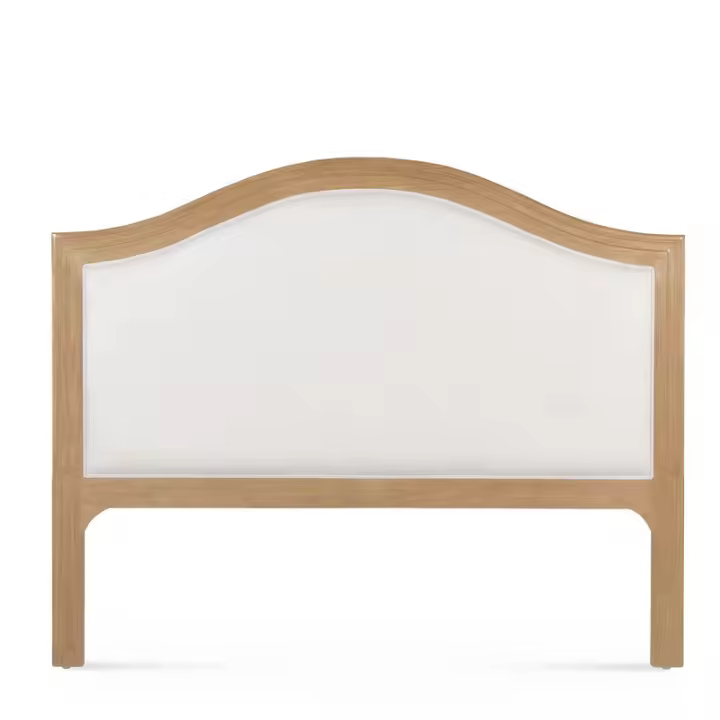 Wabi Home  Cabecero Mani Tapizado - Color madera y tapizado Beige claro - 1
