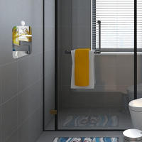 Espejo De Ducha De Acrílico Anti Niebla Para Hombres Espejo De Aseo Para Viajes Sin Niebla Espejo De Baño 13*17cm Accesorios - details 3