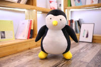 Peluche De Pingüino Hugsy De Friends 27-47cm Muñeco De Peluche Adorable Para Niños Regalo De Cumpleaños Material De Poliéster Relleno De Algodón PP - details 4