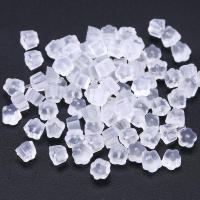 500pcs De 5x3mm Flor Transparente Tapones Para Pendientes De Goma Suave Accesorios De Joyería Material De Silicona - details 2