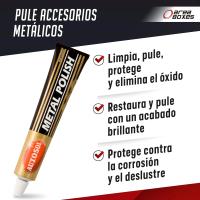 AREABOXES - Metal Polish Pasta Pulidora – Elimina Óxido, Abrillanta Metales, Limpia Joyas y Monedas - details 0