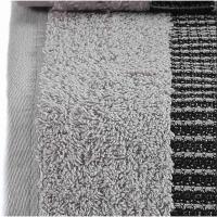 Set Toallas de Algodón Premium Gris - 3 Piezas Súper Absorbentes 500 GSM - Toalla Grande 150x100 cm, Mediana 100x50 cm y Facial 30x50 cm - Suaves, Duraderas y Elegantes para Baño - No pierden color - details 0