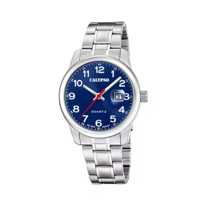 Calypso Watches Calypso Reloj K5872/4 Hombre Basic Azul Acero Inoxidable - 1