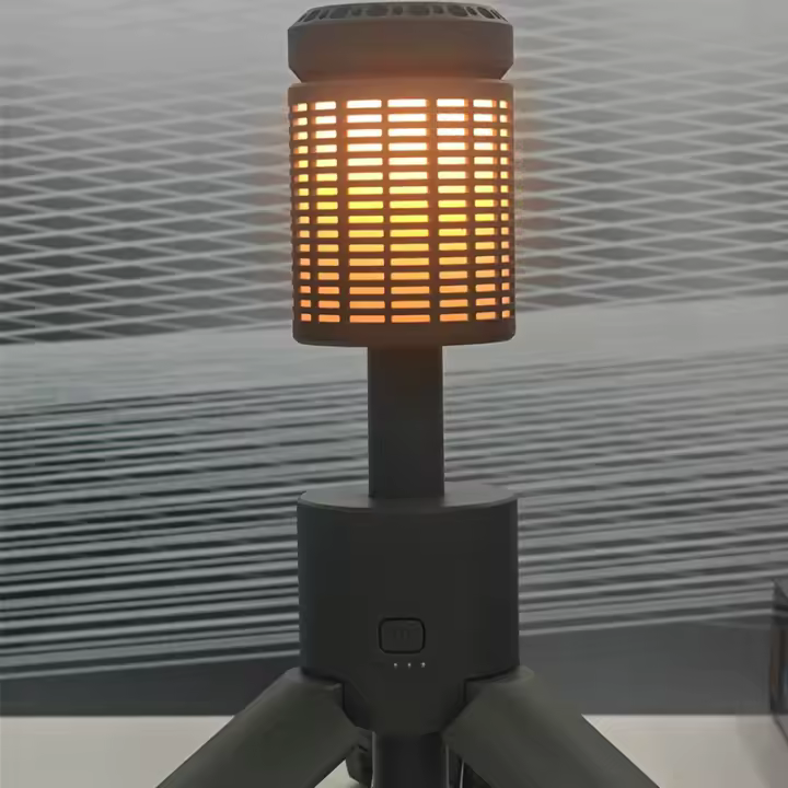 Lanterna De Camping Exterior LED Recargable USB Temperatura De Color Ajustable Impermeable IP65 Retráctil Para Exteriores - 1