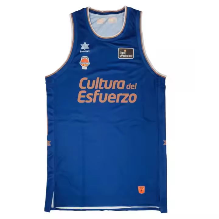 Camiseta Valencia Basket ACB Segunda Equipacion Oficial - Luanvi 2023/24 - 1
