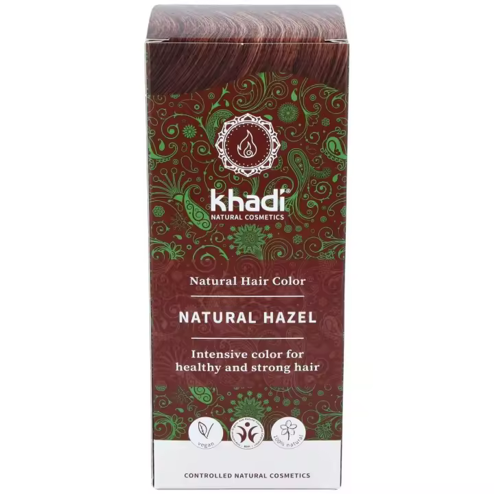 Khadi Tinte Castaño Avellana 100% Vegetal 100G - 1