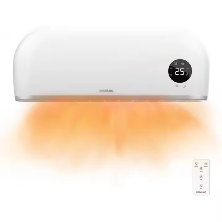 Cecotec Calefactor cerámico de baño ReadyWarm 2000 Max Box Ceramic con 2000 W, pantalla LED - 1