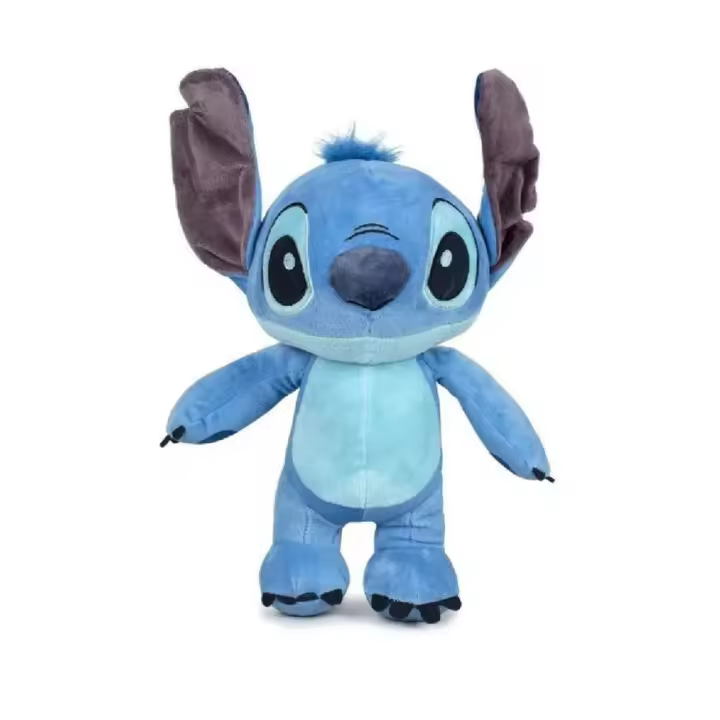 disney- stitch peluche soft en pie 30cm-play by play - 1