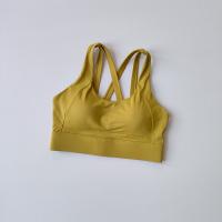 Sudadera Deportiva De Alta Gama Para Mujer Impacto Alto Push up Fitness Yoga Gimnasio Top Corto Transpirable Nylon Spandex Cierre De Tres Brechas - details 13