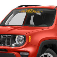 Pegatinas De Vinilo PVC Para Parabrisas Frontal Y Trasera De Jeep Renegade Accesorios De Automóvil Estilo Montaña Diseño Cartoon - details 2