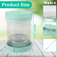 Contenedor De Encurtidos Tapa De Separación Seco Y Húmedo Jars De Olivas a Prueba De Fugas Con Strainer Contenedor Reutilizable Para Almacenamiento De Alimentos - details 14
