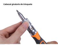 Juego De Destornilladores Magnéticos Multifuncionales 38 En 1 Con Rosca Ratchet Herramienta De Reparación De Automóviles Para El Hogar - details 8