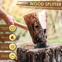 Divisoria De Madera Manual De Acero De Carbono Alto Soporte Portátil Para Abastecimiento De Leña Para Fogón Camping - details 2