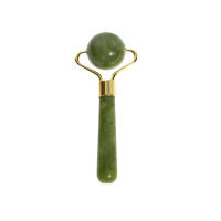 Masajeador De Jade Natural Rodillo De Bola Redonda Para Cuidado De La Piel Facial Lifting Eliminador De Arrugas Massajeador De Ojos - details 4