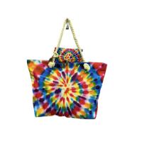 MEJORADA Bolso de Playa Grande con Estampado Multicolor y Monedero - details 5