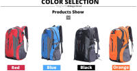 Mochila clásica de viaje para hombre, bolsa impermeable para ordenador portátil, senderismo, mochila escolar deportiva, nailon, para exteriores - details 3