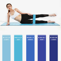 5Pcs Banda De Resistencia Elástica Para Fitness Yoga Ejercicio Entrenamiento En Gimnasio Deportes Crossfit Anillo Deportivo TPE Unisex - details 4