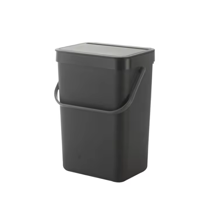 "Receptor para los Residuos orgánicos, 3L,5L Se puede utilizar de PIE o colgarlo de La Pared-soporte de fijación incluido Unidad compacta que ahorra Espacio-óptimo para separar Los Residuos del Hogar" - 1