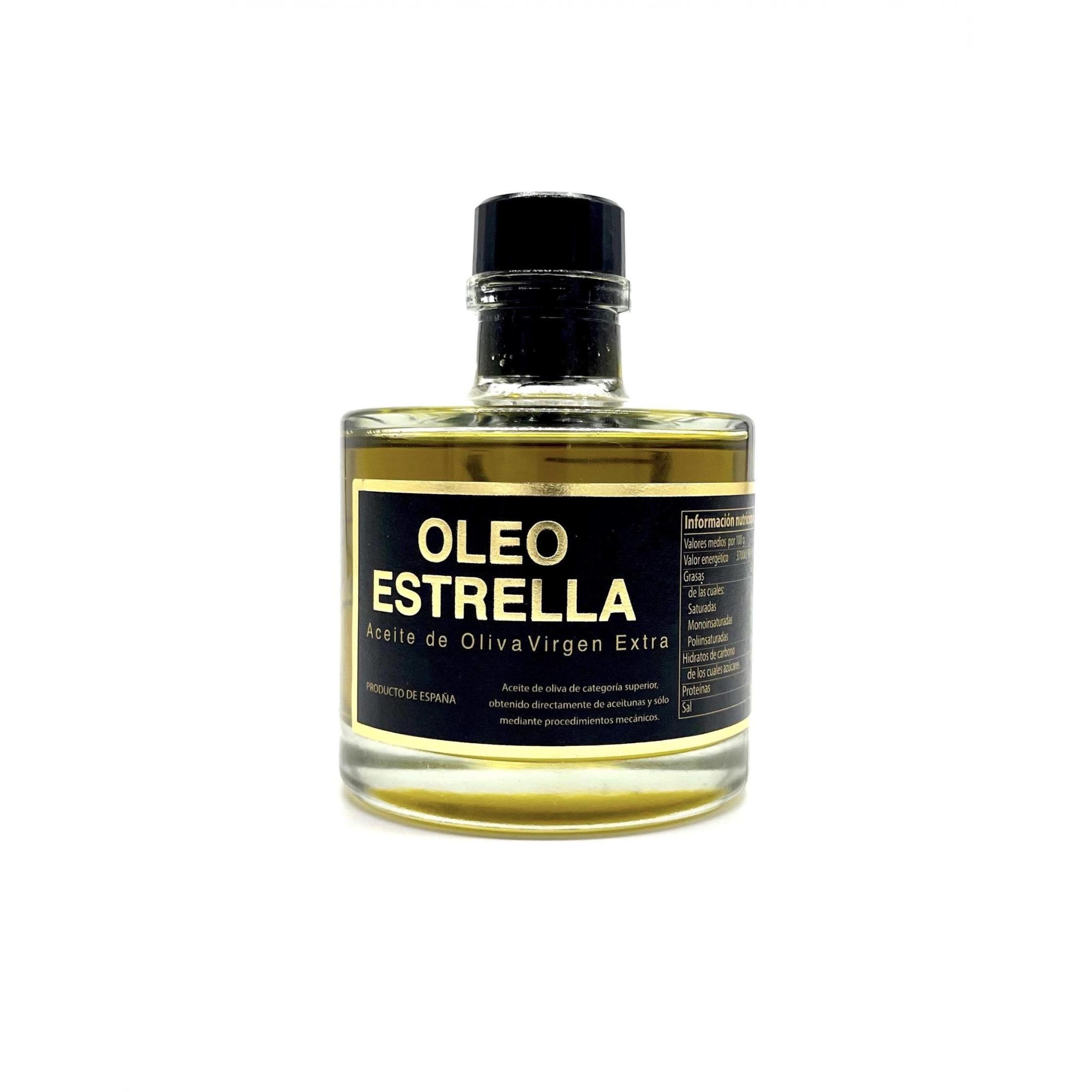 OLEOESTRELLA 6x200ml - Aceite Oliva Virgen Extra - Jaén - Andalucía - Aceite Cooperativa
