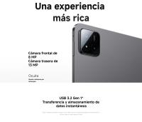 Tableta Xiaomi Pad 7 Versión Global, 8GB+256GB / 12GB+256GB, Snapdragon®  7+ Gen 3, Pantalla 11,2" crystal-clear de 3,2 K y 144 Hz, Gran batería 8850 mAh con Carga turbo 45W, Compatible con Dolby Vision® y Dolby Atmos®, Xiaomi HyperAI, Xiaomi HyperOS 2 - details 22