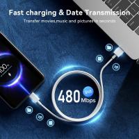Cargador Rápido USB 120W Para Xiaomi 12 11 Mi POCO X5 X4 pro Redmi Note 9 10 11 Adaptador De Energía Con Cable Tipo C 6A - details 2