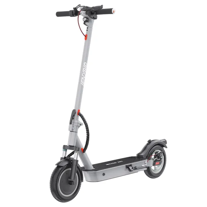 Patinete Eléctrico Plegable IENYRID 1, Motor 250W, Batería 36V 12.5Ah, Neumáticos 10 pulgadas, Velocidad Máxima 25 km/h, Autonomía 35 km, Freno Eléctrico Frontal + Freno Disco Trasero, Horquilla Suspensión Delantera, para Uso Urbano al Aire Libre - 1