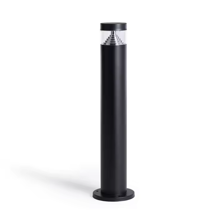 Ledkia Baliza Exterior LED 5W Superficie Pie 50cm Inti Inox Negro 3000K Blanco Cálido - 1
