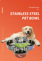 Tazón Antideslizante Para Perros De Acero Inoxidable Gran Capacidad Adecuado Para Pequeños Medianos Y Grandes Perros Alimentos Y Bebidas - details 1