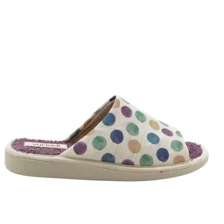 VULLADI 8640 MORADO Zapatillas de estar por casa muj 36097 25V PALA ACUARELA MORADO - 1