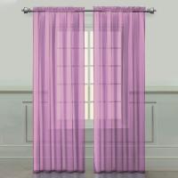 Cortinas De Tulle Transparentes De Color Sólido Modernas Para Decoración De Ventanas En Hogar Cortinas Voile Transparentes Para Sala De Estar 100cmX200cm - details 8