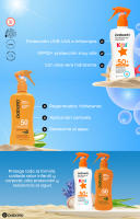 Babaria Pack Solar Infantil + Corporal SPF50: Protector Solar Kids SPF50+ 200ml y Spray Protector Solar Hidratante SPF50 200ml, Resistentes al Agua - details 0