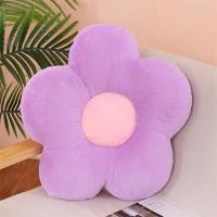 Cojín De Tela De Peluche Floral Suave Para Silla Y Sofá Decorativo Para Dormitorio Y Sala De Estar Regalo De Cumpleaños - details 11
