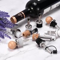 Taponadores De Vino De Acero Inoxidable 90mm/3.54" Con Boquilla Para Aceite De Oliva Y Cubos De Goma Para Protección Contra Polvo - details 3