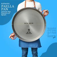 -Paellera Valenciana de 65 cm. Pulida Para 22 Personas - details 2