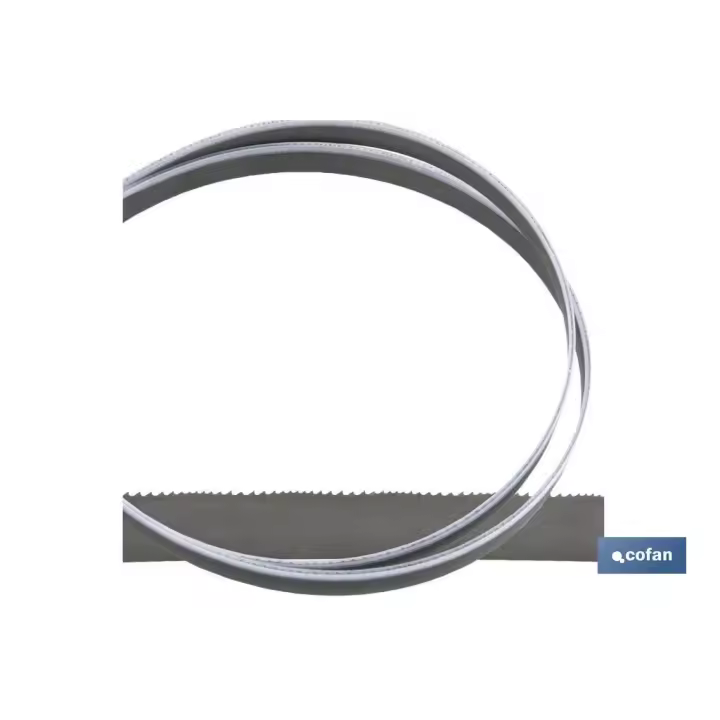 Sierra de Cinta Bimetal Cofan para Hierro y Acero Inoxidable - Dentado Variable - 1