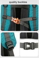 Mochila De Viaje Impermeable De Nylon Para Acampar Y Escalada Con Cubierta De Lluvia Para Hombres Bolsa De Hombro Para Montañismo Al Aire Libre - details 8