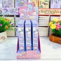 Sanrio Hello Kitty Y Kuromi Lápices De Gel 12pcs Suministros Escolares Para Estudiantes Punta 0.5 Negro Bolígrafo Precioso Para Niños Regalo Kawaii - details 2