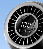 Ventilador de escritorio recargable con pantalla digital, nuevo modelo 2025, con circulación de aire y USB para oficina en casa. - details 0