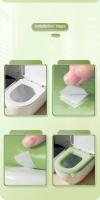 Cubierta De Inodoro Suave Impermeable Y Lavable Funda Para Inodoro O-Shaped Almohadilla De Bidet Accesorios De Baño Ecológicos - details 7
