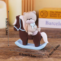Toppers De Pastel Para Fiesta De Bebé Con Tema Oso Rosa Y Azul Para Niño Y Niña Decoración De Letras Y Lazo Para Fiesta De Cumpleaños Y Baño De Mariposa - details 26