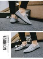 Zapatos Casuales Para Hombre Lona Slip on Loafers Moda Lujo Zapatos De Vestir Formales Para Boda Y Fiesta Talla Grande - details 8