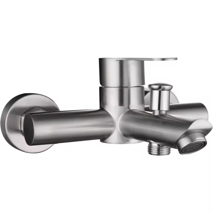 Grifo para plato de ducha de pared de acero inoxidable SUS 304 SN516 - 1