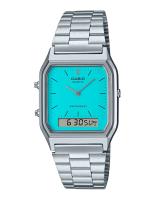 Reloj Casio VINTAGE EDGY AQ-230A-2A2 unisex dial analógico y digital - details 0