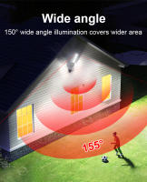 Lámpara Solar Exterior 350000LM Con Sensor De Movimiento Y Control Remoto Impermeable Para Calle Puerta Jardín Luz De Noche - details 8
