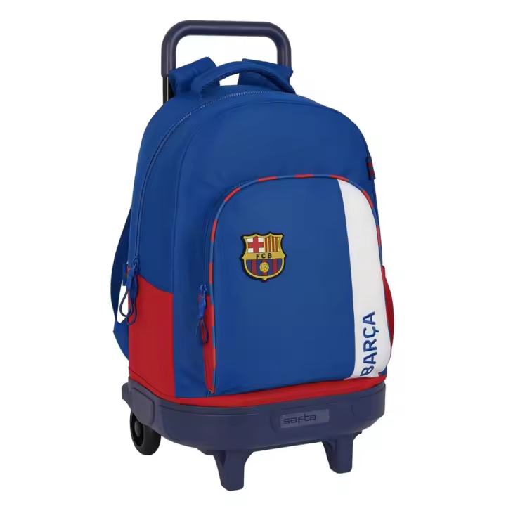 Mochila Grande FC Barcelona 2ª Equipación Con Ruedas Compact Extraíble 23/24 33X45X22Cm (Safta 612326918) - 1