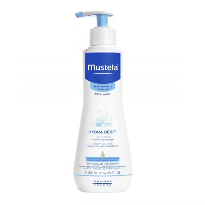 Hydra-Bebe Cuerpo 300 Mustela  Crema Hidratante para Bebé - 1