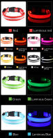 Correa De Noche Con LED BOOTEELY Para Perros En Nylon Seguridad Brilla Al Aire Libre Collar Luminoso Fluorescente Para Mascotas - details 4